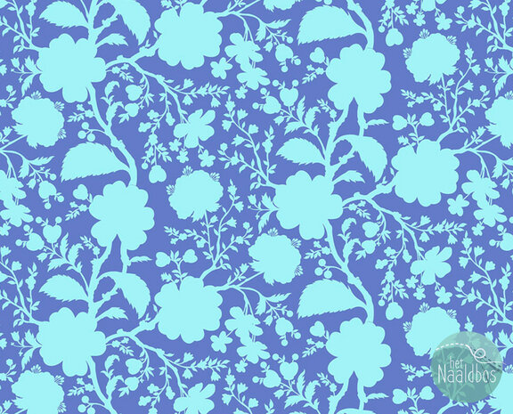 Tula Pink true colors - Wildflowers - Delphinium