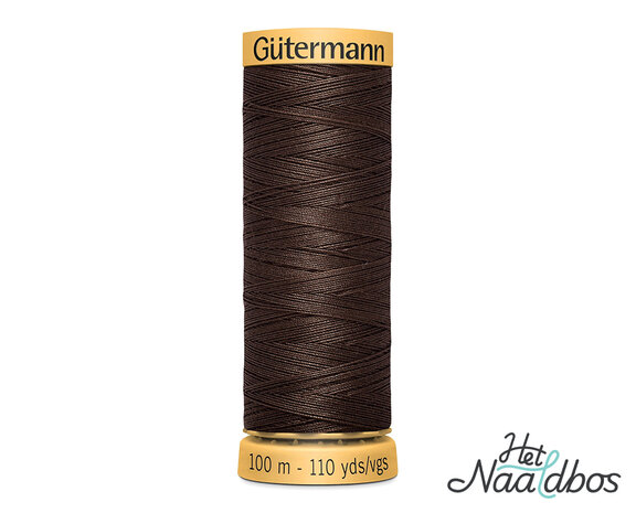 G&uuml;termann katoengaren 1912 Dark chocolate