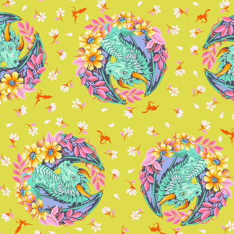 *pre-order* Tula Pink - Legendary - Dragon ball she apple