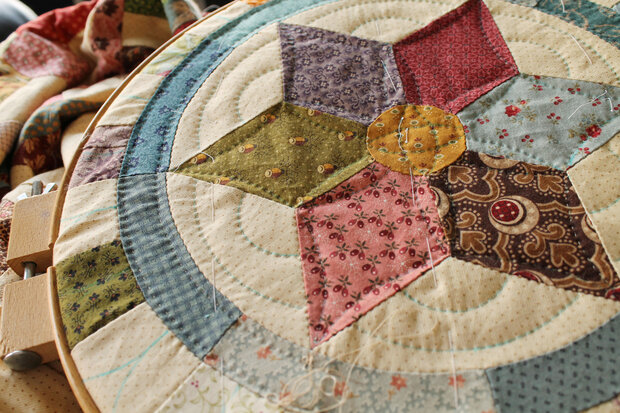 masterclass handquilten met EQP textiles