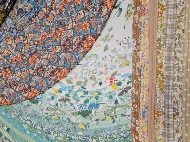 workshop Jellyroll placemats 