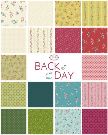 EQP textiles - back in the day - Clematis sweet sunshine