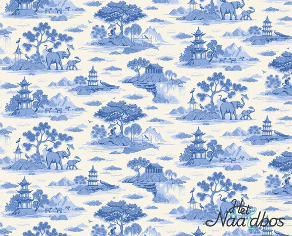 Tilda - Something blue - Cotton view