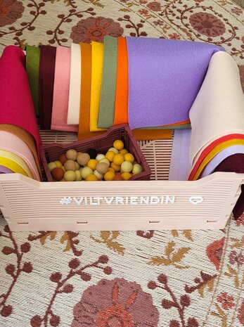 workshop viltbloemen maken VR 16 oktober