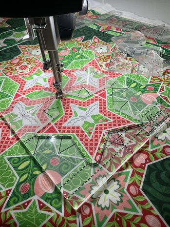 Workshop quilten met rulers ZA 14 nov
