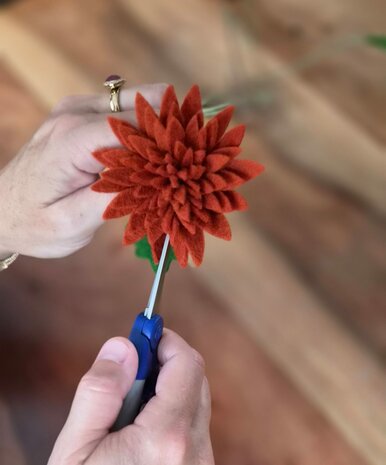 workshop viltbloemen maken WO 11 nov
