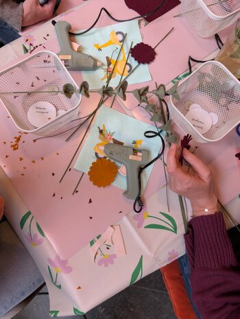 workshop viltbloemen maken WO 11 nov
