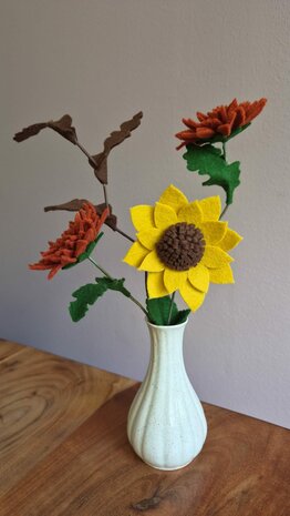 workshop viltbloemen maken WO 11 nov