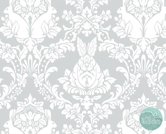 Tula Pink - Ghost prints - Bunny whisper