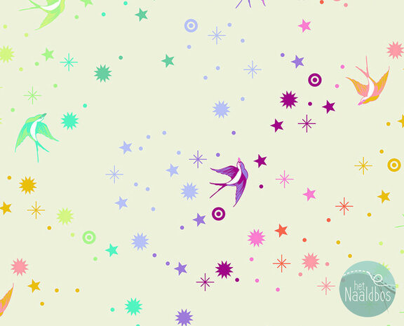 Tula Pink - quiltback - fairy dust cotton candy