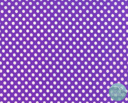 Moda -  dot dot dash dots purple