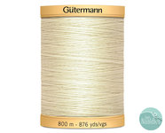 Gütermann katoengaren creme 919 800m