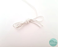 Restyle rond koord elastiek 3mm wit