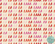 Art gallery fabrics - Fa la la 