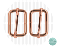 Zipperzoo slider 25mm rose gold