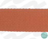 Zipperzoo tassenband 38mm smokey orange