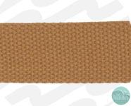 Zipperzoo tassenband 38mm caramel