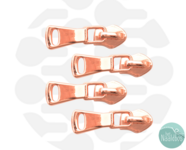 Zipperzoo ritsschuiver allround rose gold