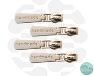 Zipperzoo ritsschuiver handmade silver