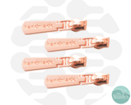 Zipperzoo ritsschuiver handmade rose gold