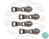 Zipperzoo ritsschuiver allround gunmetal