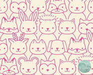 Ruby Star Society - sup animals raspberry