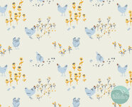 Art Gallery Fabrics - hens & chicks