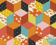 Ruby Star Society - tumbling blocks 