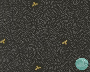 Moda - Bee garden twists and turns black