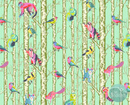 Tula Pink full moon forest II - family tree enchanted