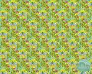 Tula Pink full moon forest II - bees enchanted