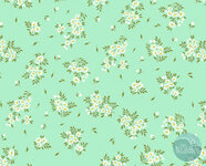 Tula Pink true colors - what a ditz spearmint