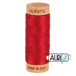 Aurifil cotton 80wt - 2260 red wine