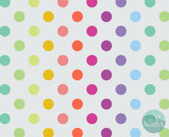 Tula Pink - true colors Graywork - Disco Poms whisper