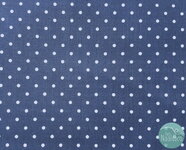 *coupon* Michael Miller - Pinhead navy