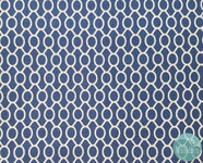 *coupon* Camelot fabrics - London fog Ditsy rings blue