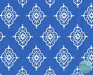 *coupon* Moda - trade winds ornament macaw blue