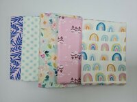 Fat quarter bundel - regenboog 