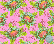 *pre-order* Tula Pink - Floral Reef - Friends & Anemones Coraline