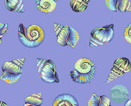 *pre-order* Tula Pink - Floral Reef - Lil Shelly Marine