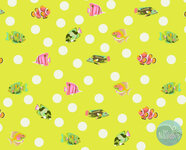 *pre-order* Tula Pink - Floral Reef - School crossing Seagrass