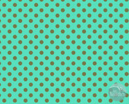 Tula Pink - Pom pom - Agave