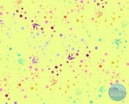 Tula Pink - true colors - Fairy dust - Lime