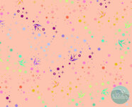 Tula Pink - true colors - Fairy dust - Sherbet