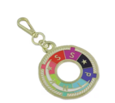 *pre-order* Tula Pink - floral reef - bag charm ss pink deep dive